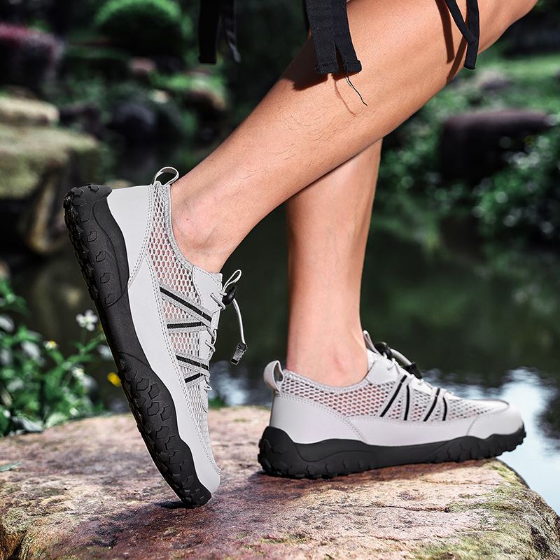 Barefoot Trail & Water Wide Toe Box Shoe worn, view 5