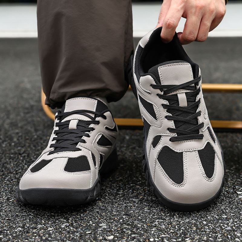Chunky Retro Wide Toe Box Sneaker worn, view 4