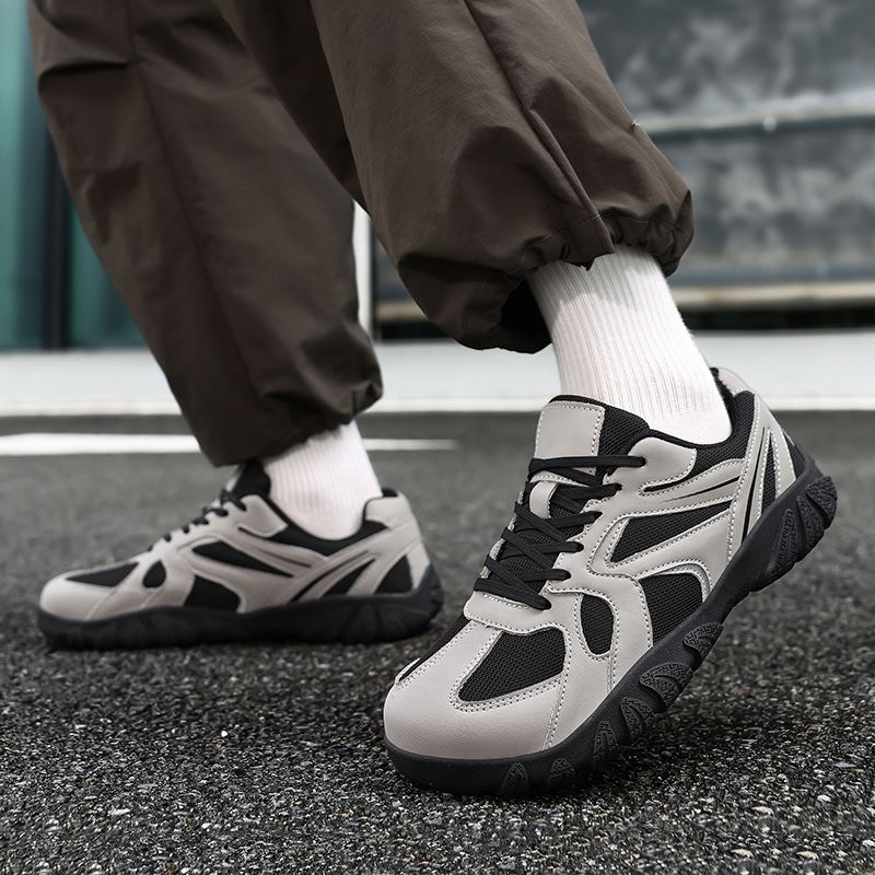 Chunky Retro Wide Toe Box Sneaker worn, view 5