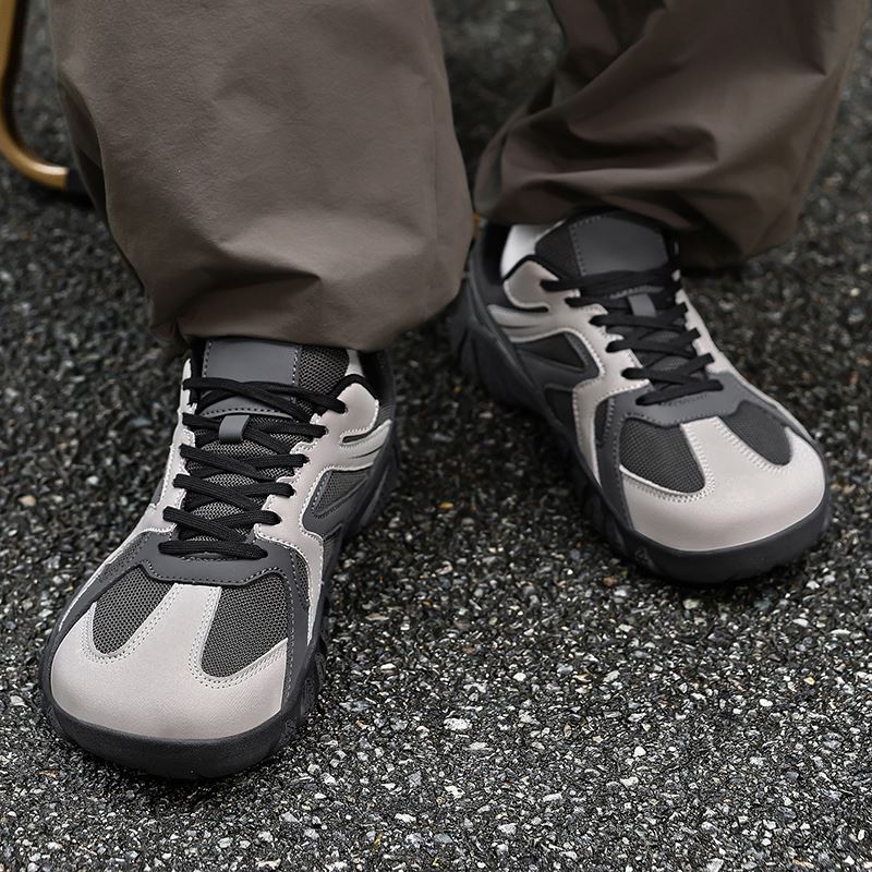 Chunky Retro Wide Toe Box Sneaker worn, view 6