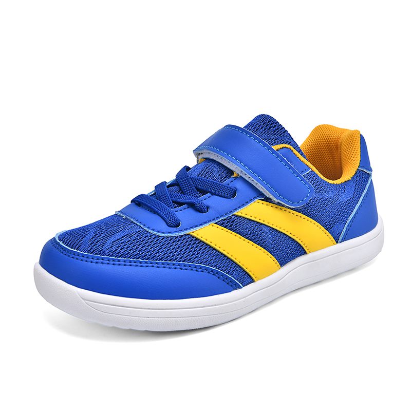 5266 Kids Stripe Wide Toe Box Sneaker