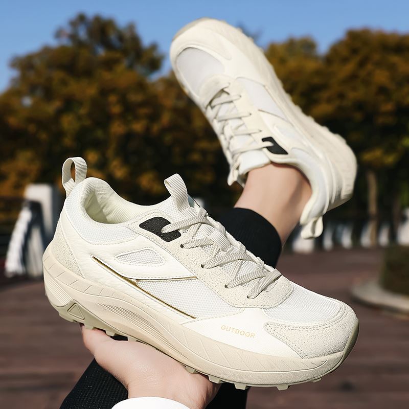Wide Toe Box Outdoor Hiking Sneaker worn, view 1